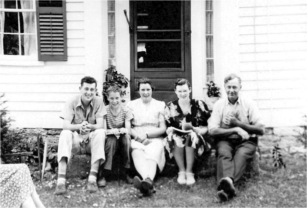 The Donnan family, 1949